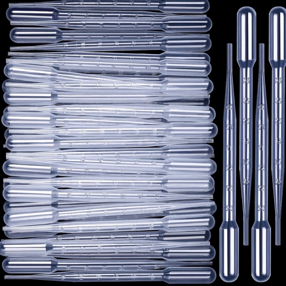 Plastic Transfer Pipettes Eye Dropper, Disposable Essential Oils